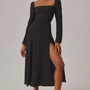 Reformation Sigmund Dress - Black
